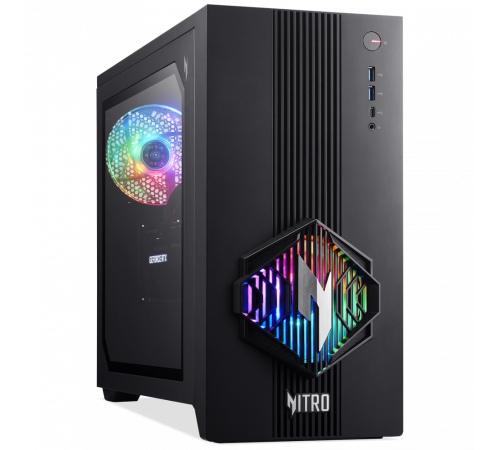 Персональный компьютер Acer Nitro 30 N30-100, Intel Core Ultra 5 225F/32Gb/SSD1Tb/RTX5070 12Gb/PSU 850W/NoOS/Black (DG.E5GCD.00K)