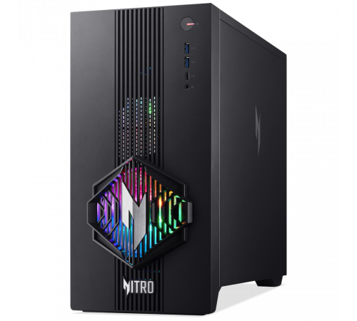Персональный компьютер Acer Nitro 30 N30-100, Intel Core Ultra 7 265F/32Gb/SSD1Tb/RTX5070 12Gb/PSU 850W/NoOS/Black (DG.E5GCD.00L)