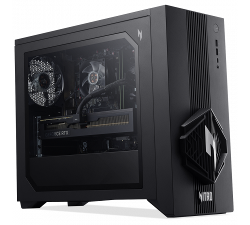 Персональный компьютер Acer Nitro 30 N30-100, Intel Core Ultra 7 265F/32Gb/SSD1Tb/RTX5070 12Gb/PSU 850W/NoOS/Black (DG.E5GCD.00L)