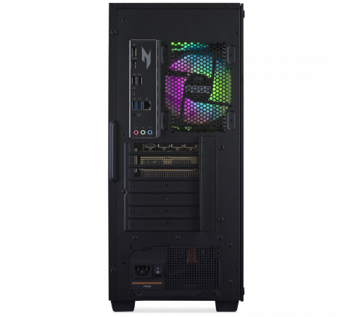 Персональный компьютер Acer Nitro 70 N70X3D-100, AMD Ryzen 9 9900X3D/32Gb/SSD1Tb/RTX5070 12Gb/PSU 1200W/NoOS/Black (DG.E5ACD.009)