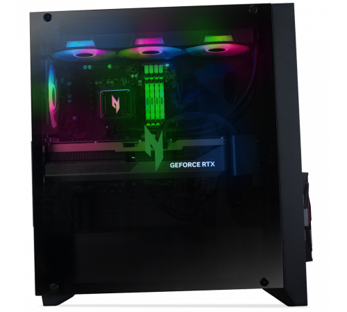 Персональный компьютер Acer Nitro 70 N70X3D-100, AMD Ryzen 9 9950X3D/32Gb/SSD1Tb/RTX5080 16Gb/PSU 1200W/NoOS/Black (DG.E5ACD.006)