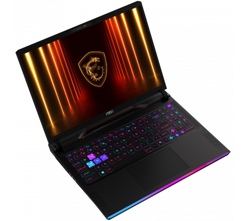 Ноутбук MSI Raider 16 HX AI A2XWHG-814XRU Intel Core Ultra 7 255HX/32Gb (1*32 D5)/SSD1Tb/RTX5070 Ti 12Gb (140W)/16"/IPS/WQXGA/2560x1600/240Hz/NoOS/RJ-45/Black/2.7kg