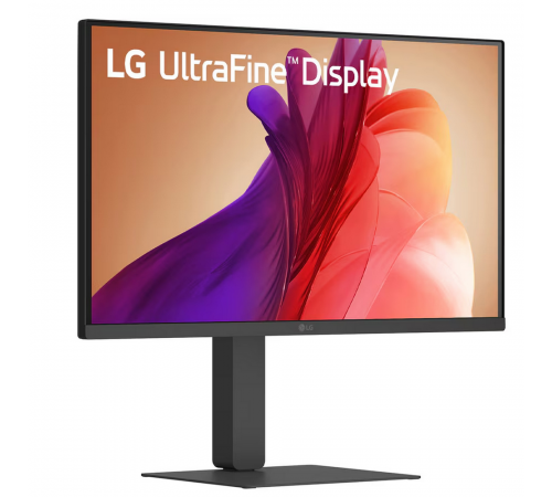 Монитор 27" LG 27U730A-B  IPS, 3840x2160, 60Hz, 5ms, 300сd/m, 1000:1, HDR10 | 2xHDMI(2.0), DP(1.4), Type-C(PD-90W), 2xUSB3.2 | HAS, Pivot, Swivel, ExPSU, Speakers, Vesa 100, Black