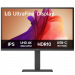 Монитор 27" LG 27U730A-B  IPS, 3840x2160, 60Hz, 5ms, 300сd/m, 1000:1, HDR10 | 2xHDMI(2.0), DP(1.4), Type-C(PD-90W), 2xUSB3.2 | HAS, Pivot, Swivel, ExPSU, Speakers, Vesa 100, Black