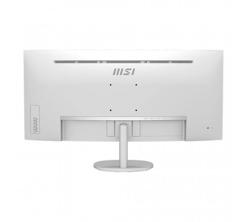 Монитор 34" MSI PRO MP341CQW E12 Curved VA, 3440x1440, 120Hz, 4ms, 300сd/m, 3500:1, HDR, 2xHDMI(2.0b), DP(1.4a), InPSU, Speakers, Vesa 100, White