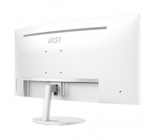 Монитор 34" MSI PRO MP341CQW E12 Curved VA, 3440x1440, 120Hz, 4ms, 300сd/m, 3500:1, HDR, 2xHDMI(2.0b), DP(1.4a), InPSU, Speakers, Vesa 100, White