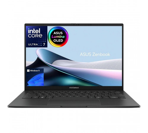 Ноутбук ASUS Zenbook 14 UX3405CA-U7512 Intel Core Ultra 7 255H/16Gb (soldered D5)/SSD512Gb/UMA/14"/OLED/Touch/WUXGA/1920x1200/120Hz/Win11 (SL English)/Grey/1.28kg