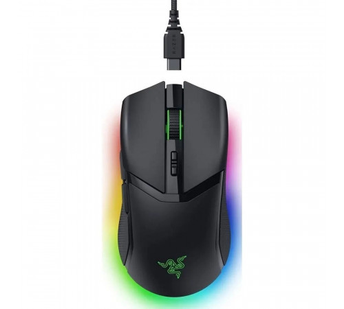 Мышь Razer Cobra Pro черный оптическая (30000dpi) беспроводная BT/Radio USB для ноутбука (8but)