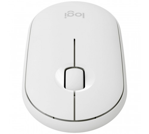 Беспроводная компактная мышь Logitech Pebble M350, off-white