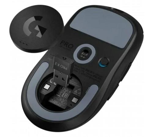 Мышь игровая беспроводная Logitech G Pro X Superlight 2, Black  910-006630