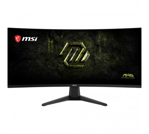 Монитор 34" MSI MAG 346CQDF E20 Curved  Rapid VA, 3440x1440, 200Hz, 0,5ms, 300сd/m, 3500:1, HDR | 2xHDMI(2.0b), DP(1.4a) | HAS, Swivel, ExPSU, Vesa 100, Black