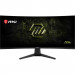 Монитор 34" MSI MAG 346CQDF E20 Curved  Rapid VA, 3440x1440, 200Hz, 0,5ms, 300сd/m, 3500:1, HDR | 2xHDMI(2.0b), DP(1.4a) | HAS, Swivel, ExPSU, Vesa 100, Black