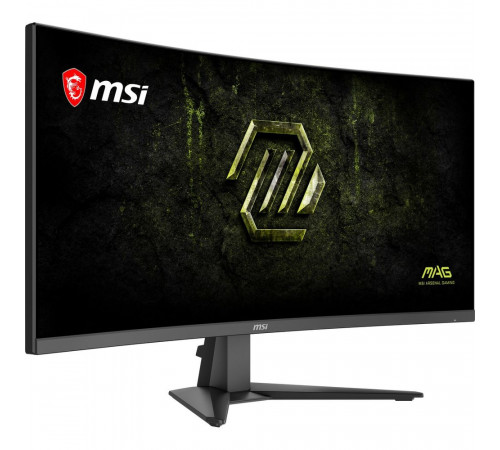 Монитор 34" MSI MAG 346CQDF E20 Curved  Rapid VA, 3440x1440, 200Hz, 0,5ms, 300сd/m, 3500:1, HDR | 2xHDMI(2.0b), DP(1.4a) | HAS, Swivel, ExPSU, Vesa 100, Black