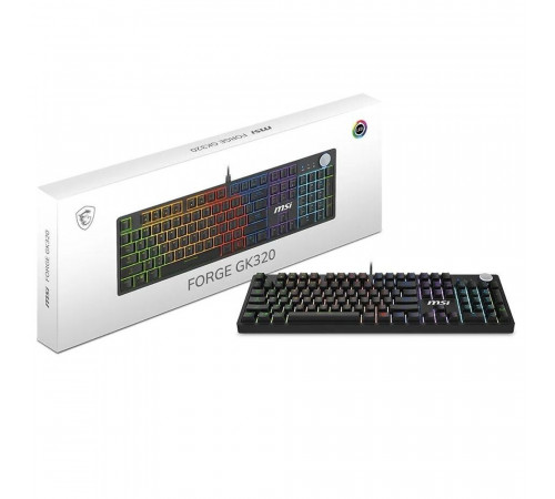 Клавиатура MSI FORGE GK320 RED