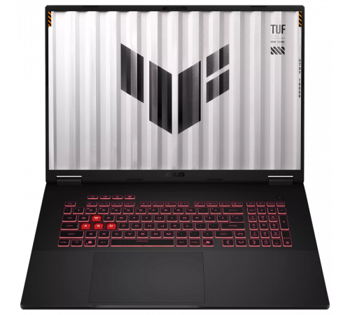 Ноутбук ASUS TUF Gaming A18 FA808UM-S8117 AMD Ryzen 7 260/16Gb (D5)/SSD512Gb/RTX5060 8Gb (115W)/18"/IPS/WUXGA/1920x1200/144Hz/NoOS/RJ-45/Grey/2.6kg