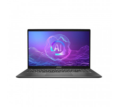 Ноутбук MSI Modern A15 AI+ F3HMG-040XRU AMD Ryzen AI 5 330/16Gb (2*8 D5)/SSD512Gb/UMA/15.6"/IPS/FHD/1920x1080/60Hz/NoOS/RJ-45/Grey/1.7kg