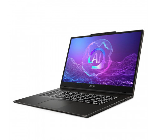 Ноутбук MSI VenturePro 17 AI A2HVEG-029XRU Intel Core Ultra 5 225H/16Gb (2*8 D5)/SSD512Gb/RTX4050 6Gb (45W)/17.3"/IPS/FHD/1920x1080/144Hz/NoOS/RJ-45/Solid Gray/2.4kg