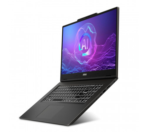 Ноутбук MSI VenturePro 17 AI A2HVEG-029XRU Intel Core Ultra 5 225H/16Gb (2*8 D5)/SSD512Gb/RTX4050 6Gb (45W)/17.3"/IPS/FHD/1920x1080/144Hz/NoOS/RJ-45/Solid Gray/2.4kg