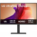 Монитор 31.5" LG 32U720A-B VA, 3840x2160, 60Hz, 5ms, 250сd/m, 3000:1, HDR10, 2xHDMI(2.0), DP(1.4), Type-C(PD-90W), 2xUSB3.0, HAS, Swivel, ExPSU, Speakers, Vesa 100, Black
