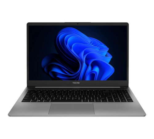 Ноутбук TECNO MegaBook K15SDA AMD Ryzen 5 7430U/16Gb (2*8 D4)/SSD1Tb/15.6"/IPS/FHD/1920x1080/60Hz/Win11/RJ-45/серый
