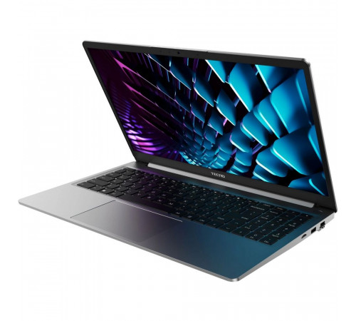 Ноутбук TECNO MegaBook K15SDA AMD Ryzen 5 7430U/16Gb (2*8 D4)/SSD512Gb/15.6"/IPS/FHD/1920x1080/60Hz/Win11/RJ-45/серый