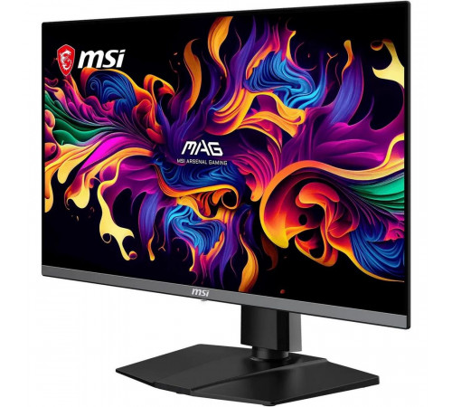 Монитор 26.5" MSI MAG 272UP QD-OLED E16 QD-OLED, 3840x2160, 165Hz, 0,03ms, 250сd/m, 1500000:1, HDR, 2xHDMI(2.1), DP(1.4a), Type-C(PD-15W), HAS, Pivot, Swivel, InPSU, Vesa 100, Black