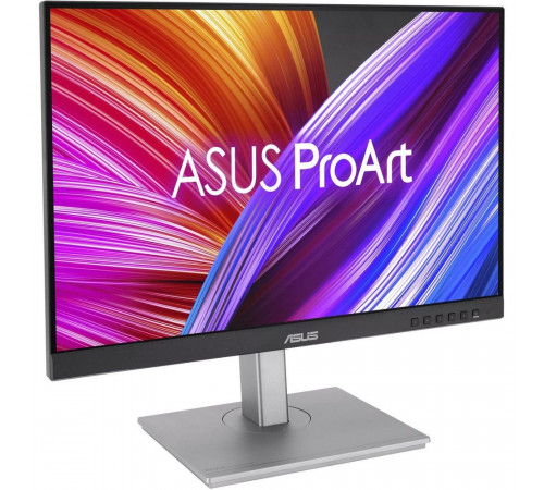 Монитор 24.1" ASUS PA248CNV IPS, 1920x1200, 75Hz, 5ms, 300сd/m, 1000:1, HDR10, HDMI(1.4), 2xDP(1.2), Type-C(PD-90W), 4xUSB3.2, HAS, Pivot, Swivel, InPSU, Speakers, Vesa 100, Black