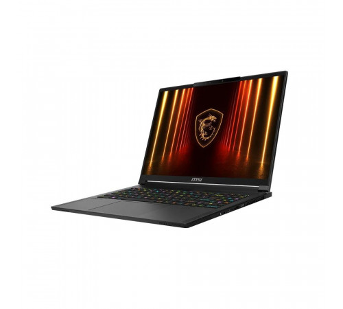Ноутбук MSI Stealth A16 AI+ A3HWHG-239XRU AMD Ryzen AI 9 365/32Gb (soldered D5)/SSD1Tb/RTX5070 Ti 12Gb (105W)/16"/OLED/WQXGA/2560x1600/240Hz/NoOS/RJ-45/Black/2.1kg