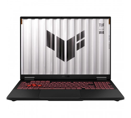 Ноутбук ASUS TUF Gaming A16 FA608UHI-TU128 AMD Ryzen 7 260/16Gb (1*16 D5)/SSD512Gb/RTX5050 8Gb (115W)/16"/IPS/WUXGA/1920x1200/165Hz/NoOS/RJ-45/Gray/2.2kg