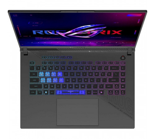 Ноутбук ASUS ROG Strix G16 G614PP-WH94 AMD Ryzen 9 8940HX/16Gb (2*8 D5)/SSD1Tb/RTX5070 8Gb (115W)/16"/IPS/WUXGA/1920x1200/165Hz/Win11/RJ-45/Grey/2.5kg