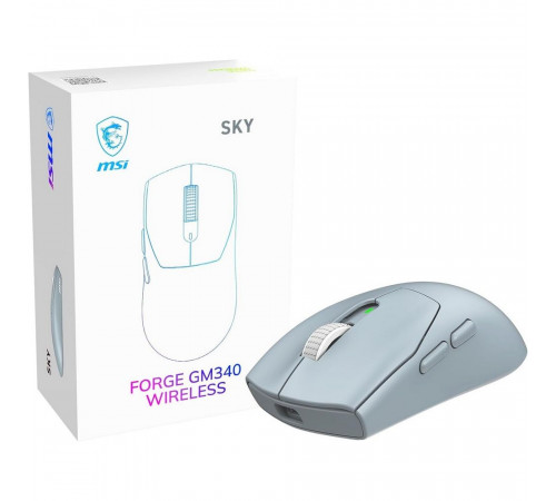 Мышь MSI FORGE GM340 W SKY