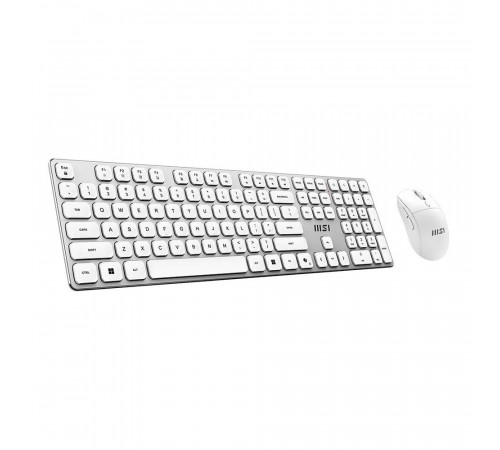Комплект клавиатура и мышь MSI FORGE K210 W COMBO WHITE RU