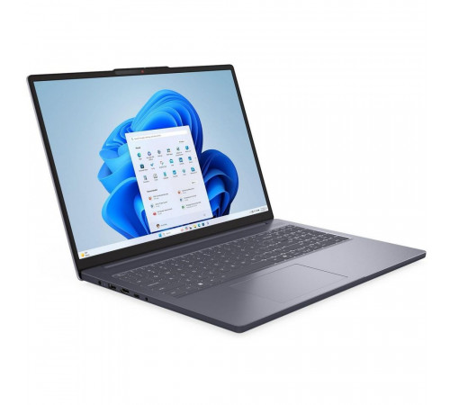 Ноутбук Lenovo IdeaPad Slim 3 15AHP10 AMD Ryzen 7 8840HS/16Gb (soldered, 1*8 D5)/SSD512Gb/UMA/15.3"/IPS/Touch/WUXGA/1920x1200/60Hz/NoOS/Luna Grey/1.63kg