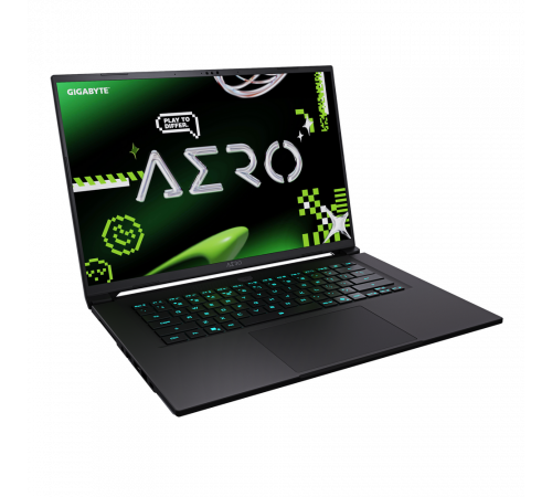 Ноутбук Gigabyte AERO X16 4WH AMD Ryzen 9 AI 465/16Gb (1*16 D5)/SSD1Tb/RTX5070 8Gb (85W)/16"/IPS/WQXGA/2560x1600/165Hz/NoOS/RJ-45/White/1.9kg