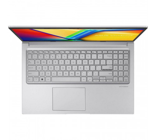 Ноутбук ASUS Vivobook 15 F1504VA-BQ336 Intel Core 5 120U/16Gb (D5)/SSD512Gb/UMA/15.6"/IPS/FHD/1920x1080/60Hz/NoOS/Silver/1.7kg