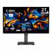 Монитор 26.5" MSI PRO MAX 271QPX14G QD-OLED, 2560x1440, 144Hz, 0,03ms, 250сd/m, 1500000:1, 2xHDMI(2.1), DP(1.4a), Type-C(PD-15W), HAS, Pivot, Swivel, InPSU, Speakers, Vesa 100, Black