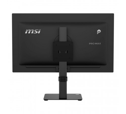 Монитор 26.5" MSI PRO MAX 271QPX14G QD-OLED, 2560x1440, 144Hz, 0,03ms, 250сd/m, 1500000:1, 2xHDMI(2.1), DP(1.4a), Type-C(PD-15W), HAS, Pivot, Swivel, InPSU, Speakers, Vesa 100, Black