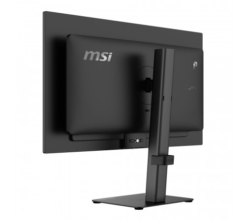 Монитор 26.5" MSI PRO MAX 271QPX14G QD-OLED, 2560x1440, 144Hz, 0,03ms, 250сd/m, 1500000:1, 2xHDMI(2.1), DP(1.4a), Type-C(PD-15W), HAS, Pivot, Swivel, InPSU, Speakers, Vesa 100, Black