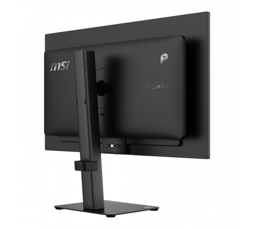 Монитор 26.5" MSI PRO MAX 271QPX14G QD-OLED, 2560x1440, 144Hz, 0,03ms, 250сd/m, 1500000:1, 2xHDMI(2.1), DP(1.4a), Type-C(PD-15W), HAS, Pivot, Swivel, InPSU, Speakers, Vesa 100, Black