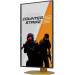 Монитор 24.5" AOC CS25G IPS (Fast IPS), 1920x1080, 300Hz, 1ms, 400сd/m, 1000:1, 2xHDMI(2.0), DP(1.4), Pivot, InPSU,, Vesa 100, Black/Orange