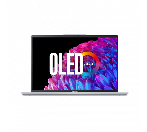 Ноутбук Acer Swift Go 14 SFG14-73-56KL Intel Core Ultra 5 125H/16Gb (soldered D5)/SSD512Gb/UMA/14"/OLED/WQXGA+/2880x1800/90Hz/NoOS/Silver/1.25kg