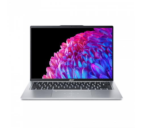 Ноутбук Acer Swift Go 14 SFG14-73-56KL Intel Core Ultra 5 125H/16Gb (soldered D5)/SSD512Gb/UMA/14"/OLED/WQXGA+/2880x1800/90Hz/NoOS/Silver/1.25kg