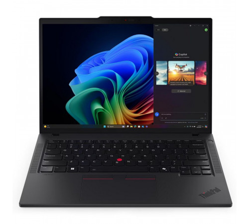 Ноутбук Lenovo ThinkPad T14 Gen 6 Intel Core Ultra 7 255U/16Gb (D5)/SSD512Gb/UMA/14"/IPS/Touch/WUXGA/1920x1200/60Hz/NoOS/Black/1.38kg