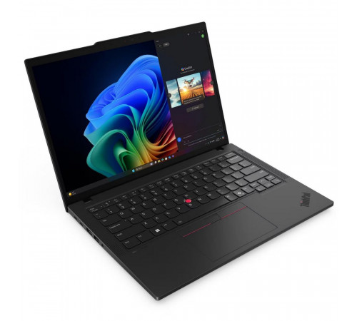 Ноутбук Lenovo ThinkPad T14 Gen 6 Intel Core Ultra 7 255U/16Gb (D5)/SSD512Gb/UMA/14"/IPS/Touch/WUXGA/1920x1200/60Hz/NoOS/Black/1.38kg