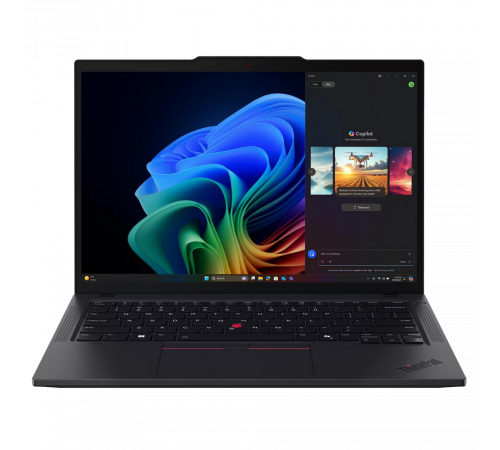 Ноутбук Lenovo ThinkPad T14 Gen 6 Intel Core Ultra 7 255U/16Gb (D5)/SSD512Gb/UMA/14"/IPS/Touch/WUXGA/1920x1200/60Hz/NoOS/Black/1.38kg