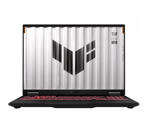 Ноутбук ASUS TUF Gaming A16 FA608PP-QT006 AMD Ryzen 9 8940HX/16Gb (1*16 D5)/SSD512Gb/RTX5070 8Gb (115W)/16"/IPS/WQXGA/2560x1600/165Hz/NoOS/RJ-45/Gray/2.2kg