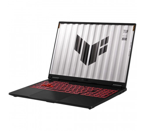 Ноутбук ASUS TUF Gaming A16 FA608PP-QT006 AMD Ryzen 9 8940HX/16Gb (1*16 D5)/SSD512Gb/RTX5070 8Gb (115W)/16"/IPS/WQXGA/2560x1600/165Hz/NoOS/RJ-45/Gray/2.2kg