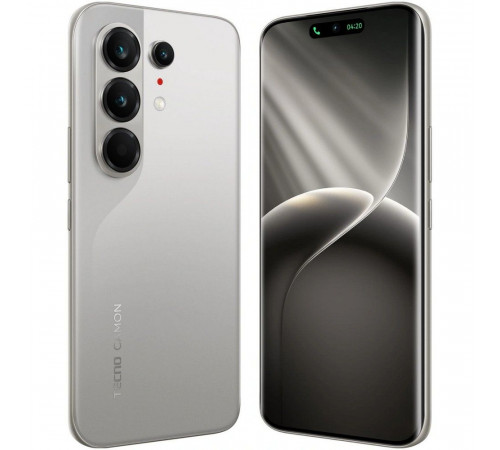 Смартфон Tecno Camon 50 Ultra 5G 12+256 GB, серебристый (CN7C 256+12, Nebula Titanium)
