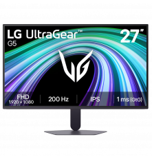 Монитор 27" LG 27G523B-B IPS, 1920x1080, 200Hz, 1ms, 300сd/m, 1000:1, HDR10, 2xHDMI(2.0), DP(1.4), ExPSU, Vesa 100, Black