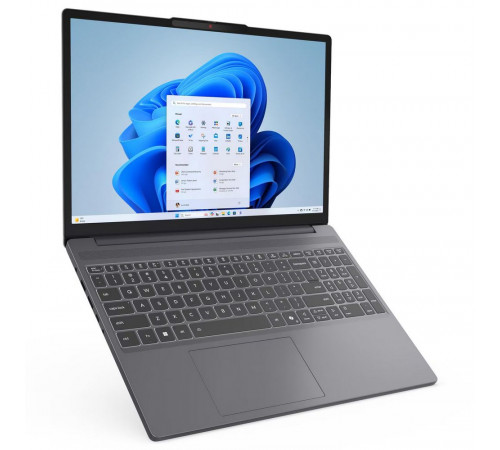 Ноутбук Lenovo IdeaPad Slim 3 15IRH10 Intel Core i7-13620H/16Gb (soldered*8, 1*8 D5)/SSD512Gb/UMA/15.3"/IPS/WUXGA/1920x1200/60Hz/NoOS/Luna Grey/1.59kg